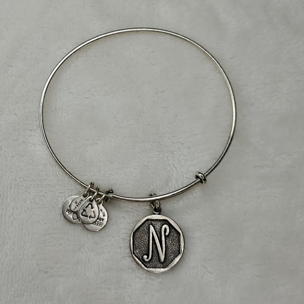 Letter N Alex and Ani Bracelet